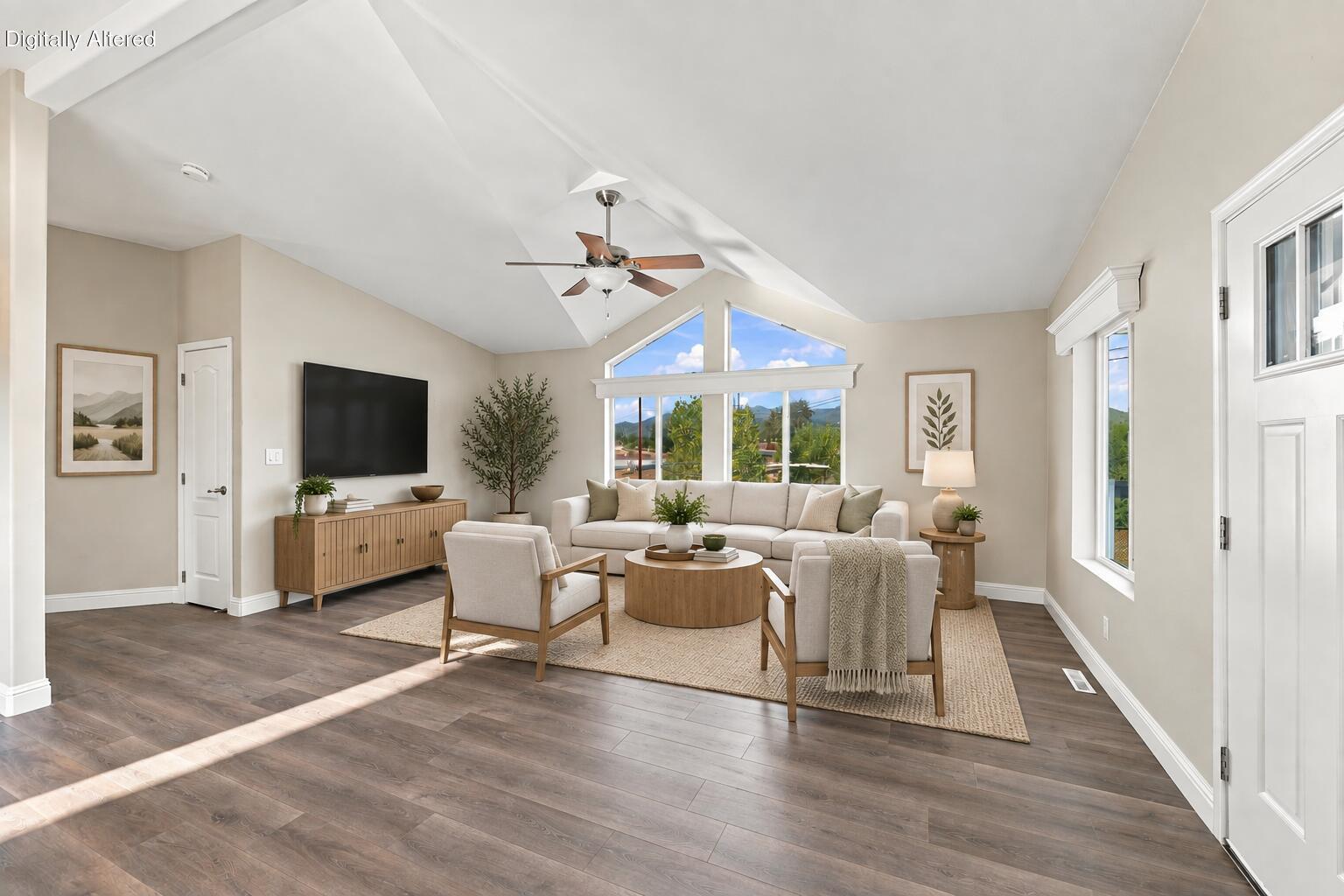 17037 Keswick Dam Road Redding, CA 96003 - Photo 5 of 42 Virtually Staged Living Room