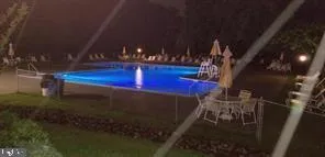 a view of a dining room and livingroom view