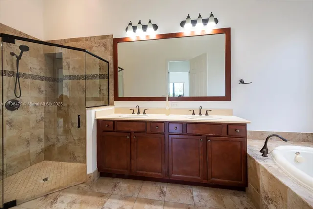 a close view of closet