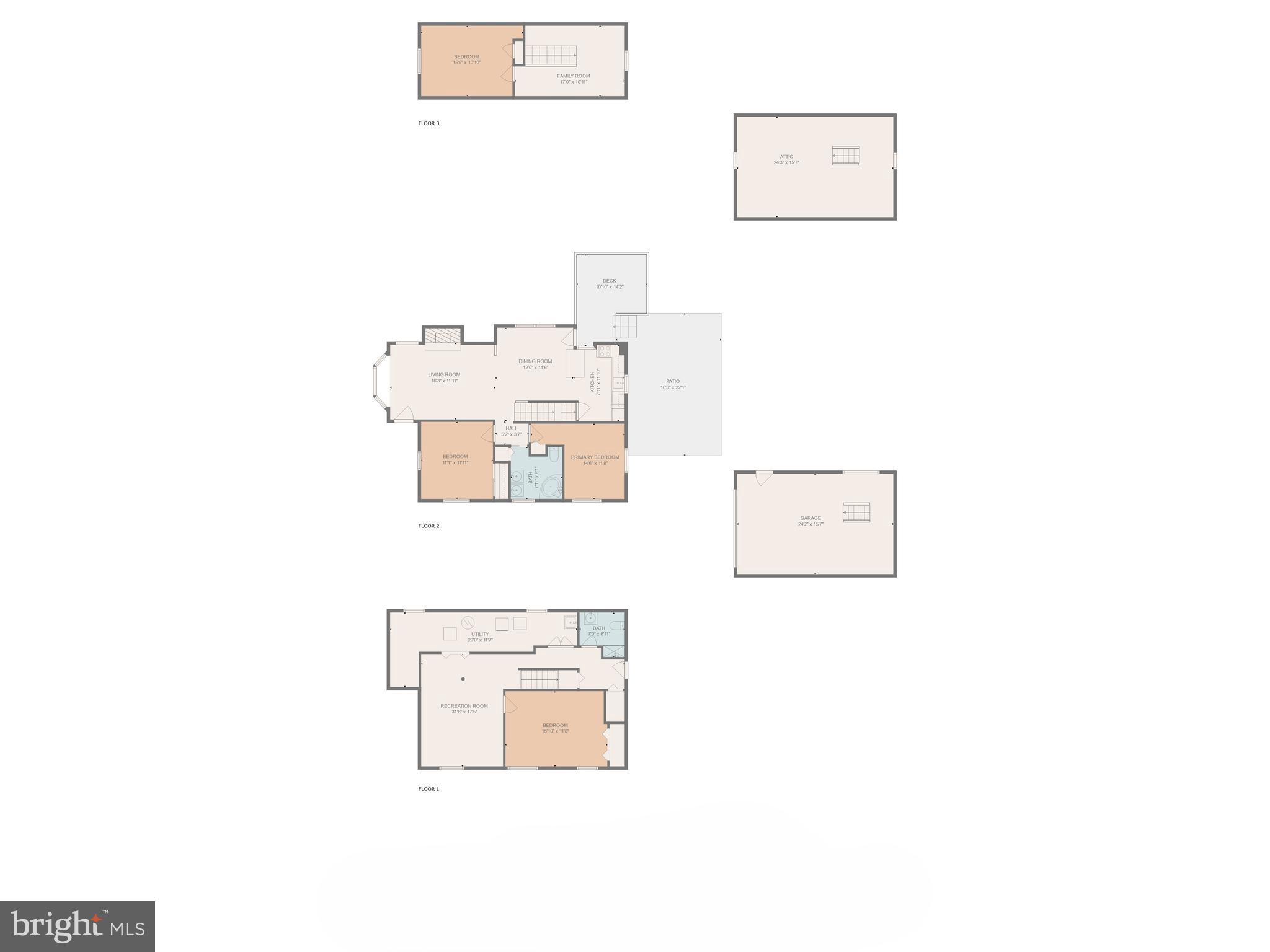 6409 Eastern Parkway Baltimore, MD 21214 - Photo 56 of 56 Floorplan
