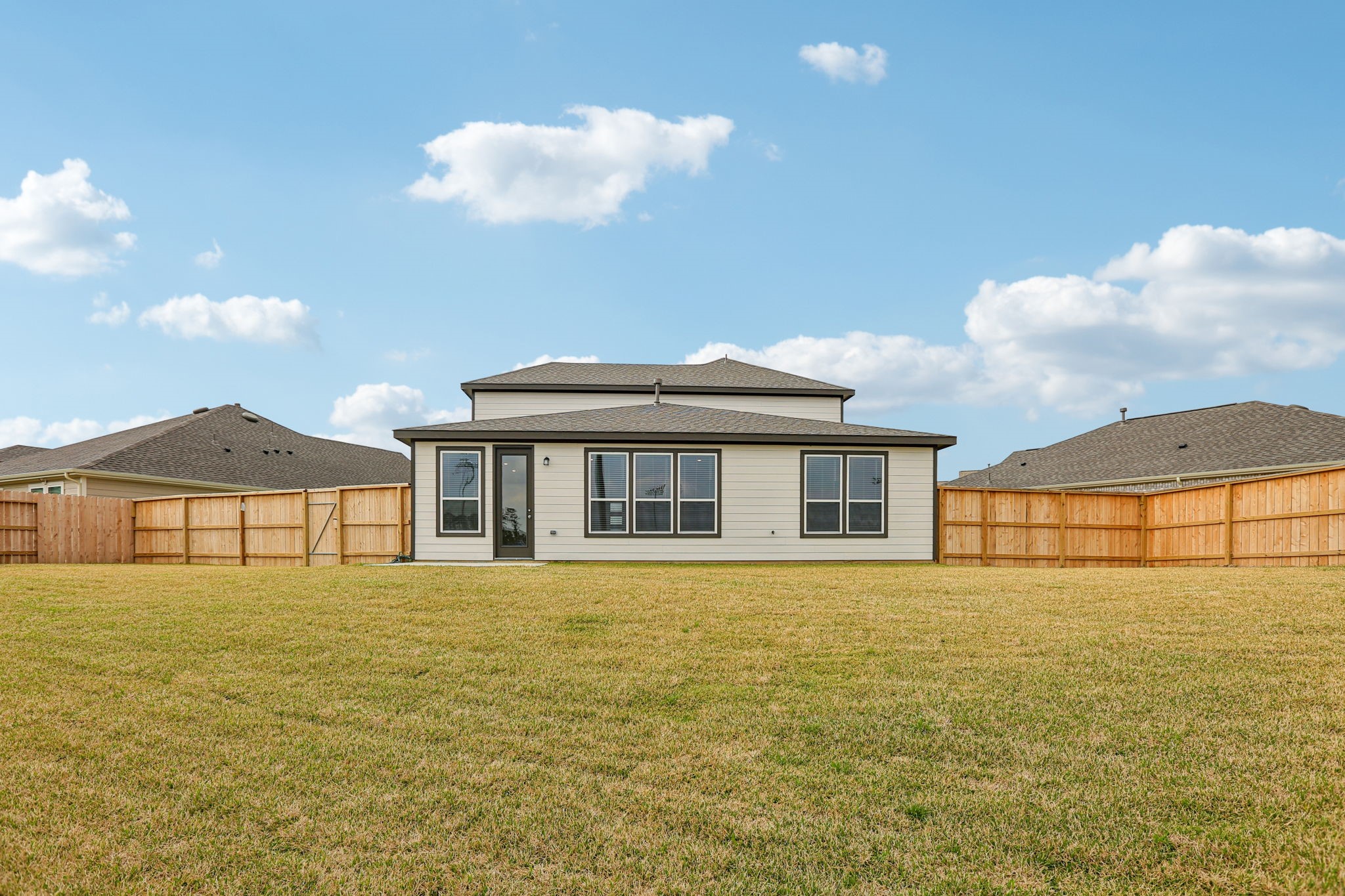 3530 Dryer Park Drive Spring, TX 77373 - Photo 40 of 48 Come and see this spacious backyard. There is plenty of room for the kids to play and adults to relax!