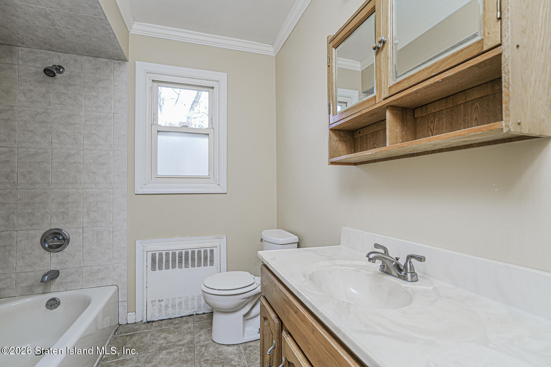 1 Fillat Street Staten Island, NY 10314 - Photo 37 of 39 a bathroom with a sink a toilet and bathtub