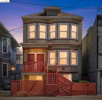 a view of a building with many windows