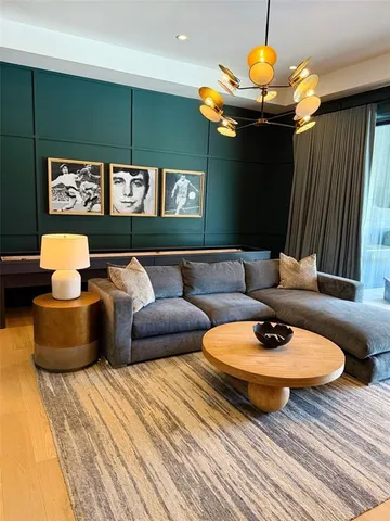 a view of a golf course with a lake