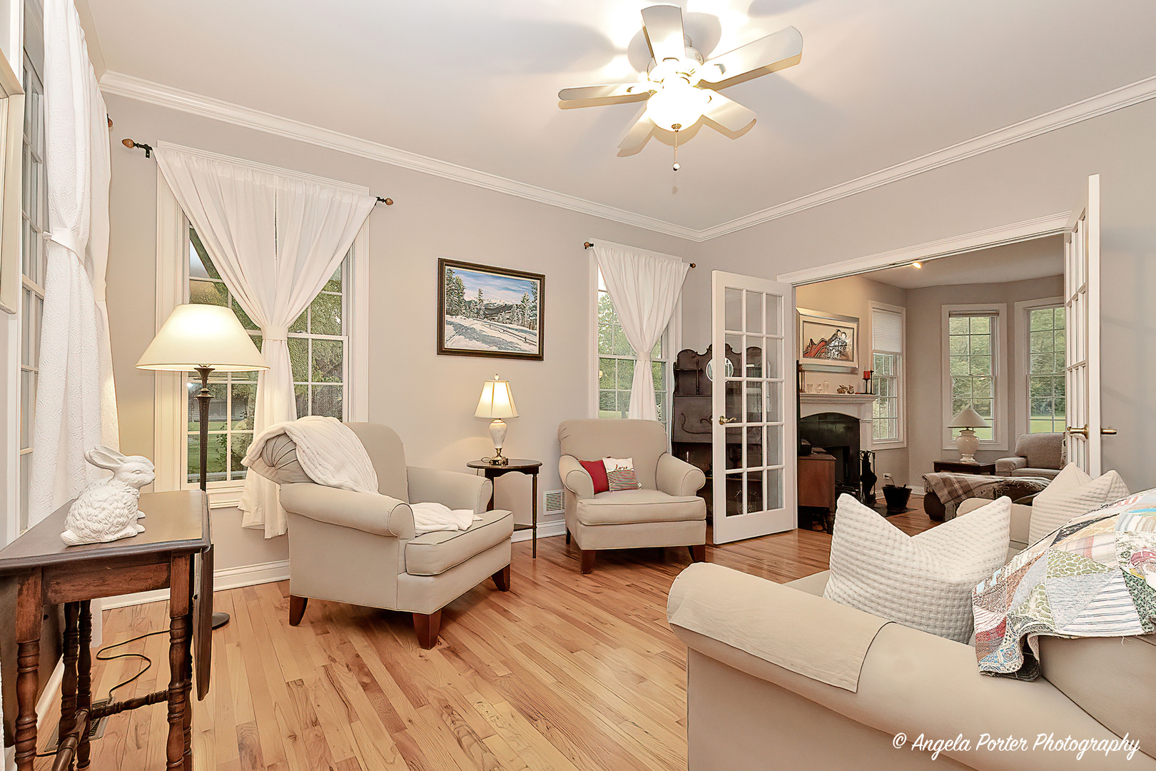 10916 East Riviera Drive Spring Grove, IL 60081 - Photo 5 of 43 a living room with furniture and a large window
