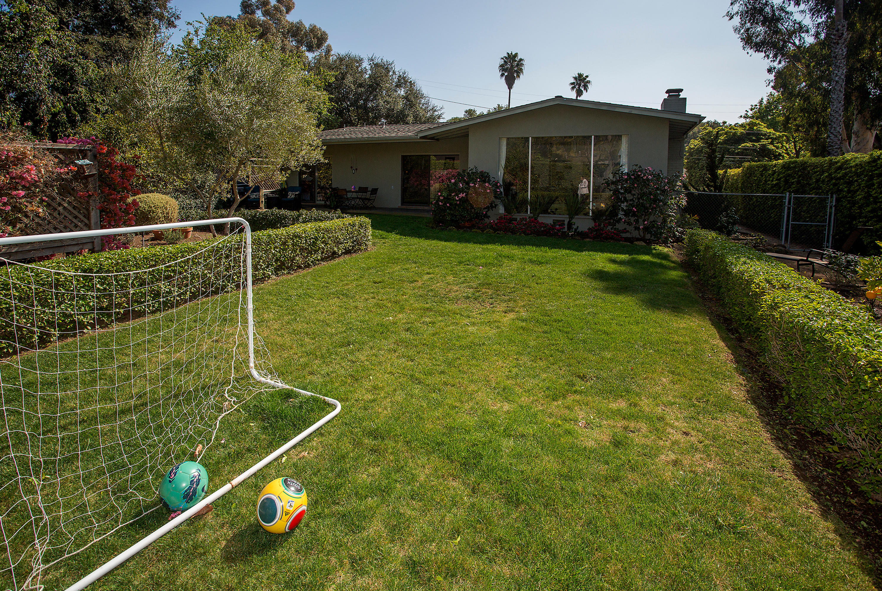 1160 Mesa Road Santa Barbara, CA 93108 - Photo 8 of 11 Yard with Fruit Trees
