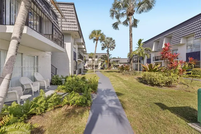 a view of a potted plants in front of a building