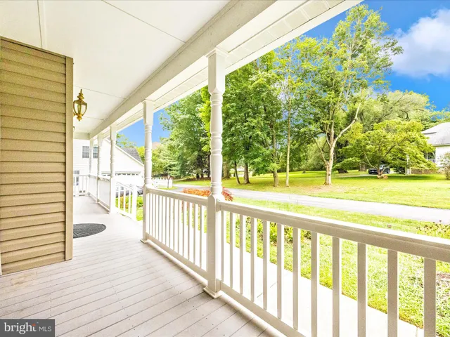a view of a city from a balcony