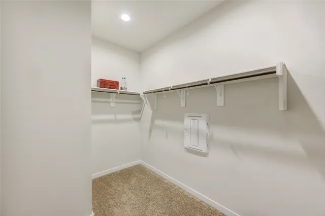 a close view of shower