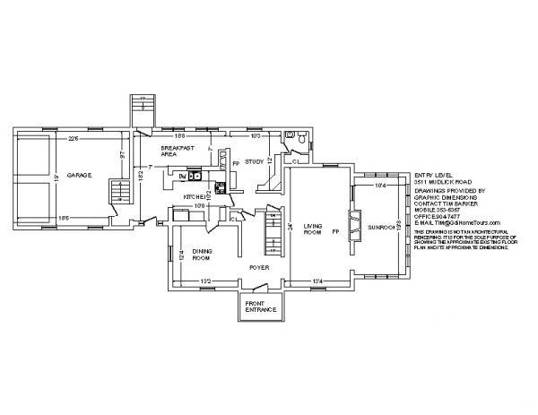 3511 Mud Lick Road Southwest Roanoke, VA 24018 - Photo 35 of 37 FLOOR PLAN