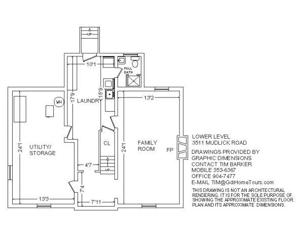 3511 Mud Lick Road Southwest Roanoke, VA 24018 - Photo 36 of 37 FLOOR PLAN
