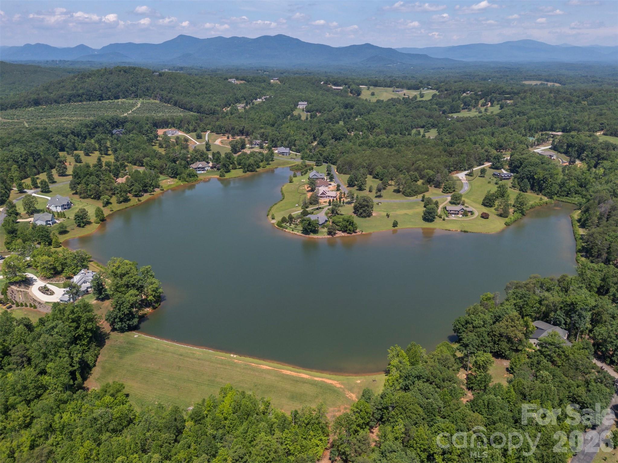 0 Doveridge Drive, Unit 66 Tryon, NC 28782 - Photo 5 of 21 a view of a lake with a mountain