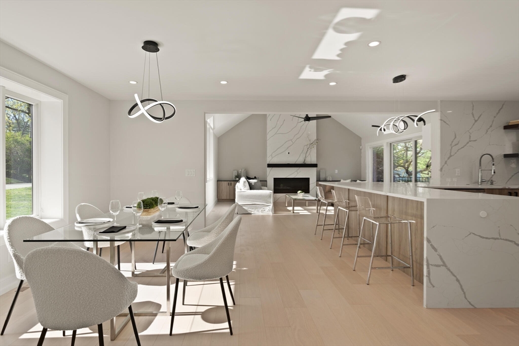 21 Richard Road Lexington, MA 02421 - Photo 9 of 34 a view of a dining room with furniture