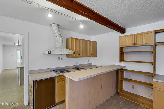 a close view of closet