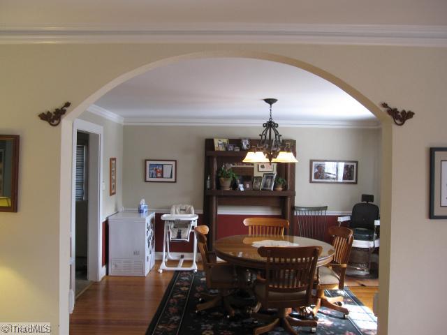 1635 Sandersted Road Southwest Winston-Salem, NC 27103 - Photo 6 of 12 Other. Living Room Into Dining Room