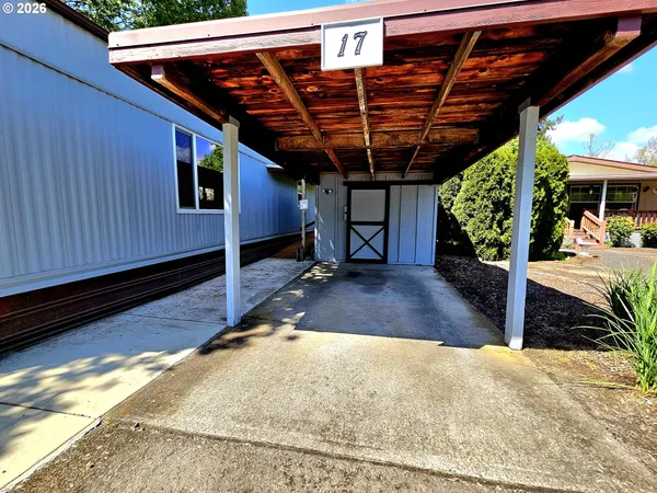 a view of a backyard of a house