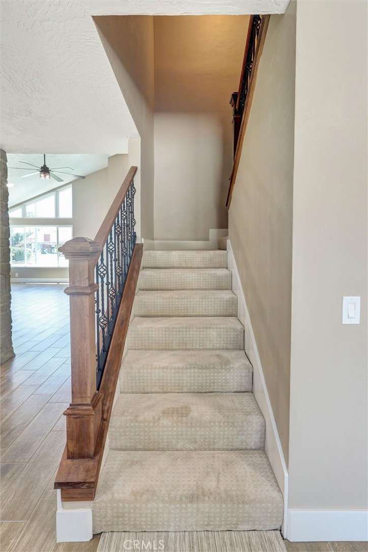 6113 Sard Street Rancho Cucamonga, CA 91701 - Photo 36 of 87 Staircase to Upstairs
