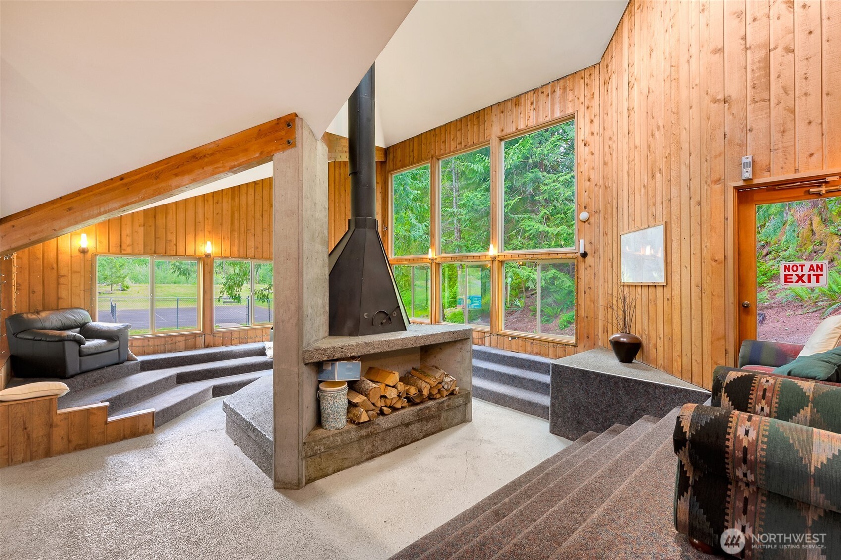 16017 Glacier Rim Drive Glacier, WA 98244 - Photo 10 of 13 a living room with furniture and a large window