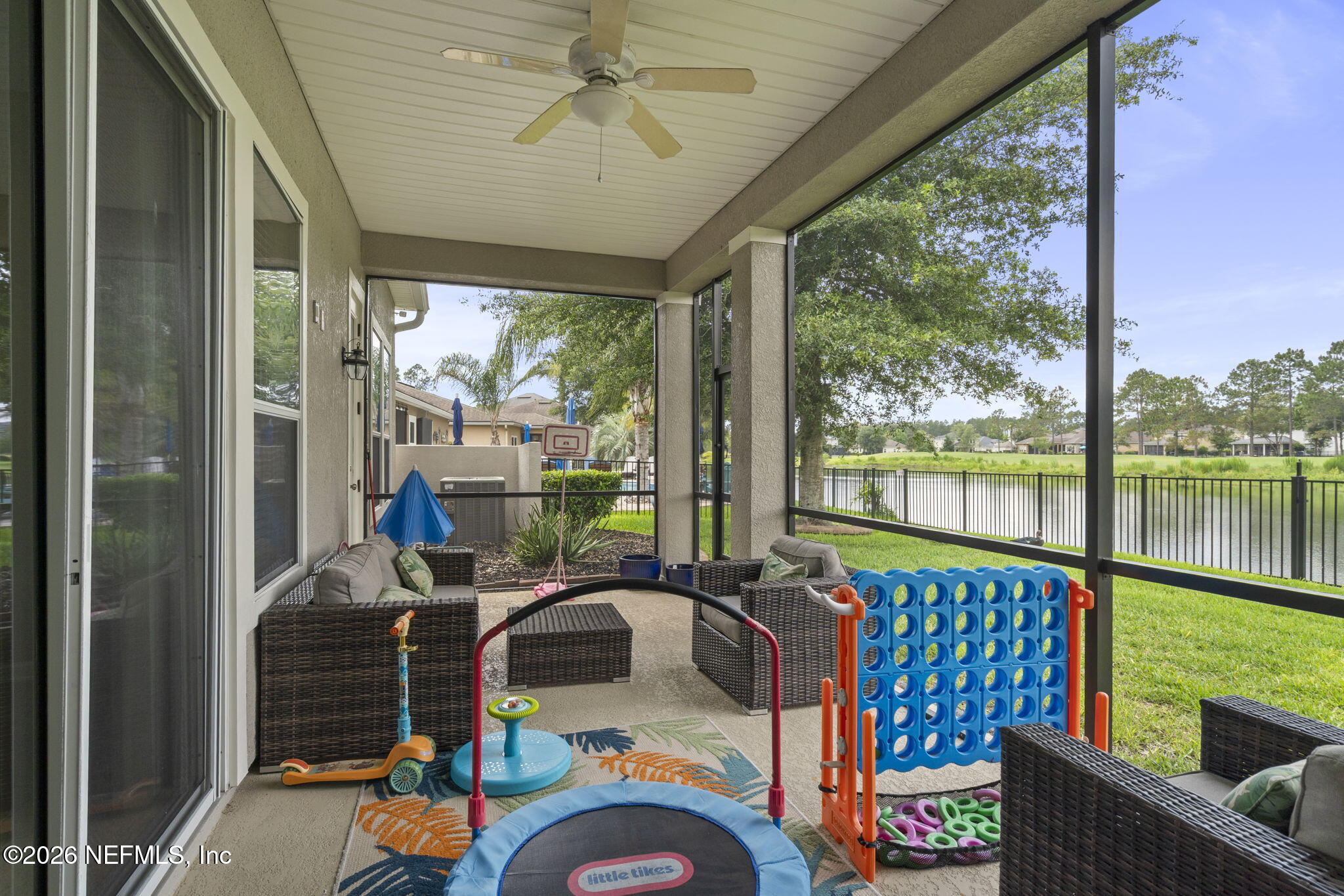 4464 Quail Hollow Road Orange Park, FL 32065 - Photo 39 of 54 Screened in lanai