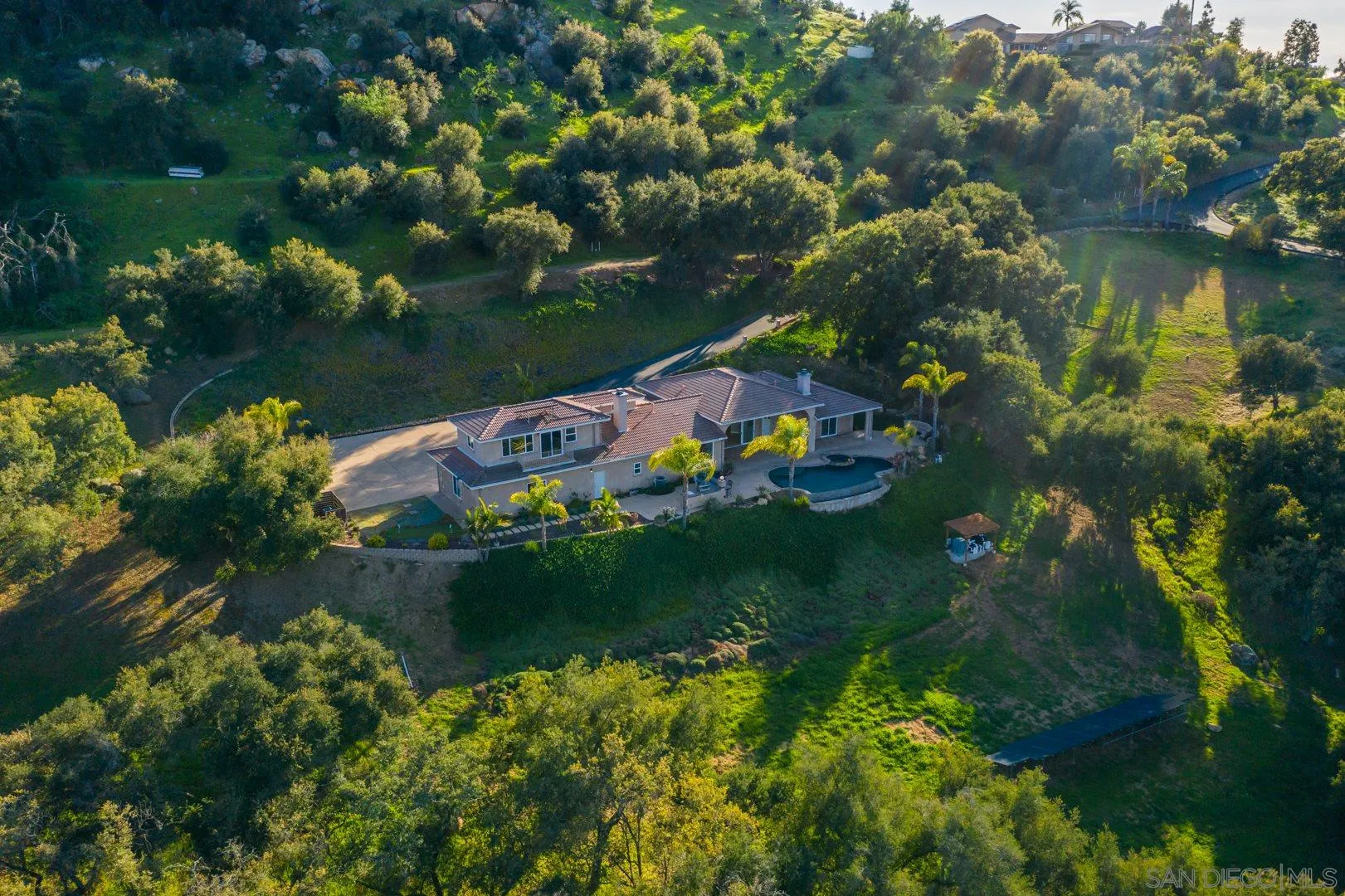 14184 Ridge Canyon Road Valley Center, CA 92082 - Photo 36 of 39 view of a lake with houses