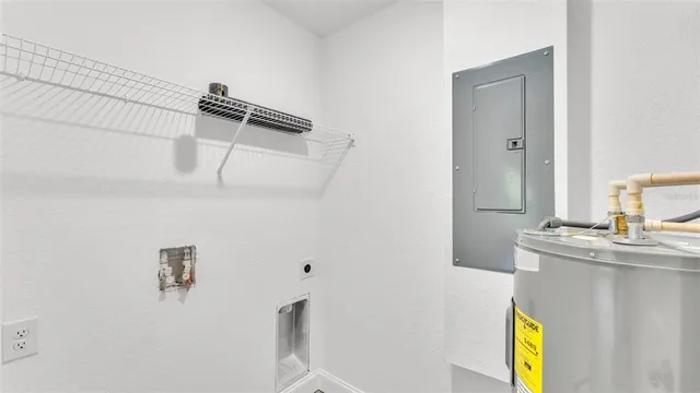 a view of kitchen and wooden floor