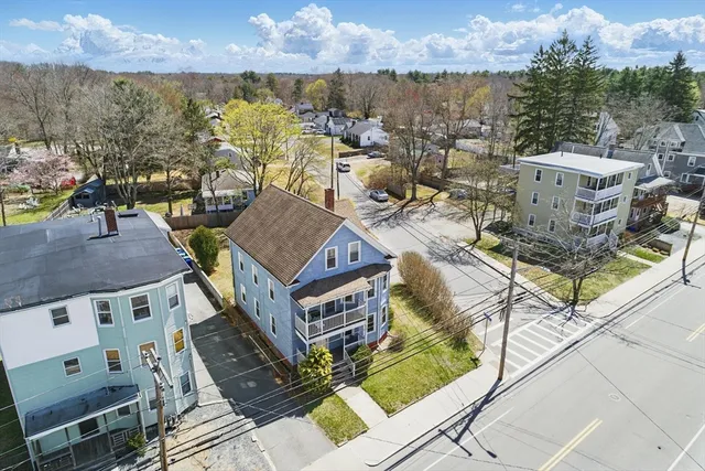 a view of a city from a terrace