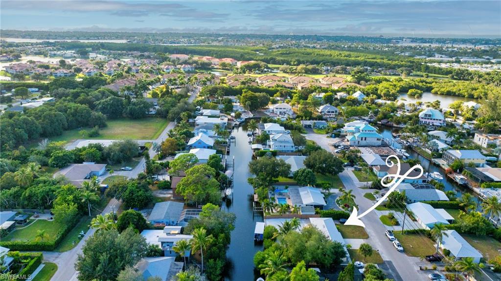 2772 Riverview Drive Naples, FL 34112 - Photo 24 of 33 Aerial - Direct Gulf Access to Naples Bay