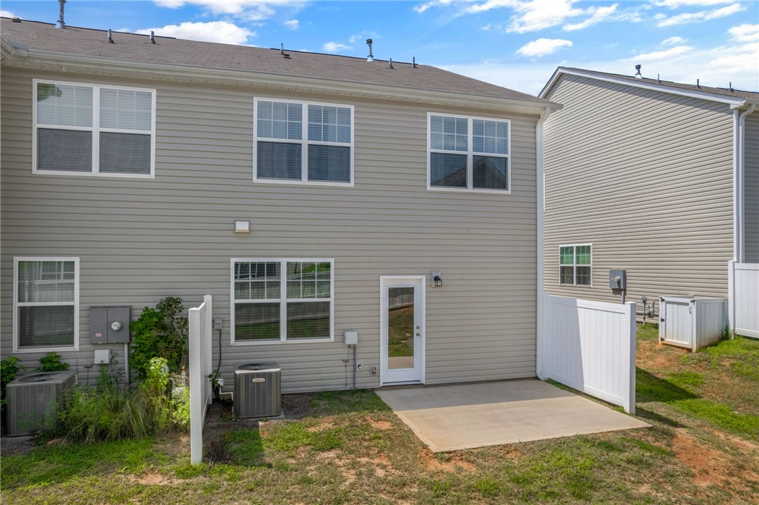 432 Bee Cv Way Pendleton, SC 29670 - Photo 30 of 39 This townhome offers a private patio area, perfect for outdoor enjoyment.