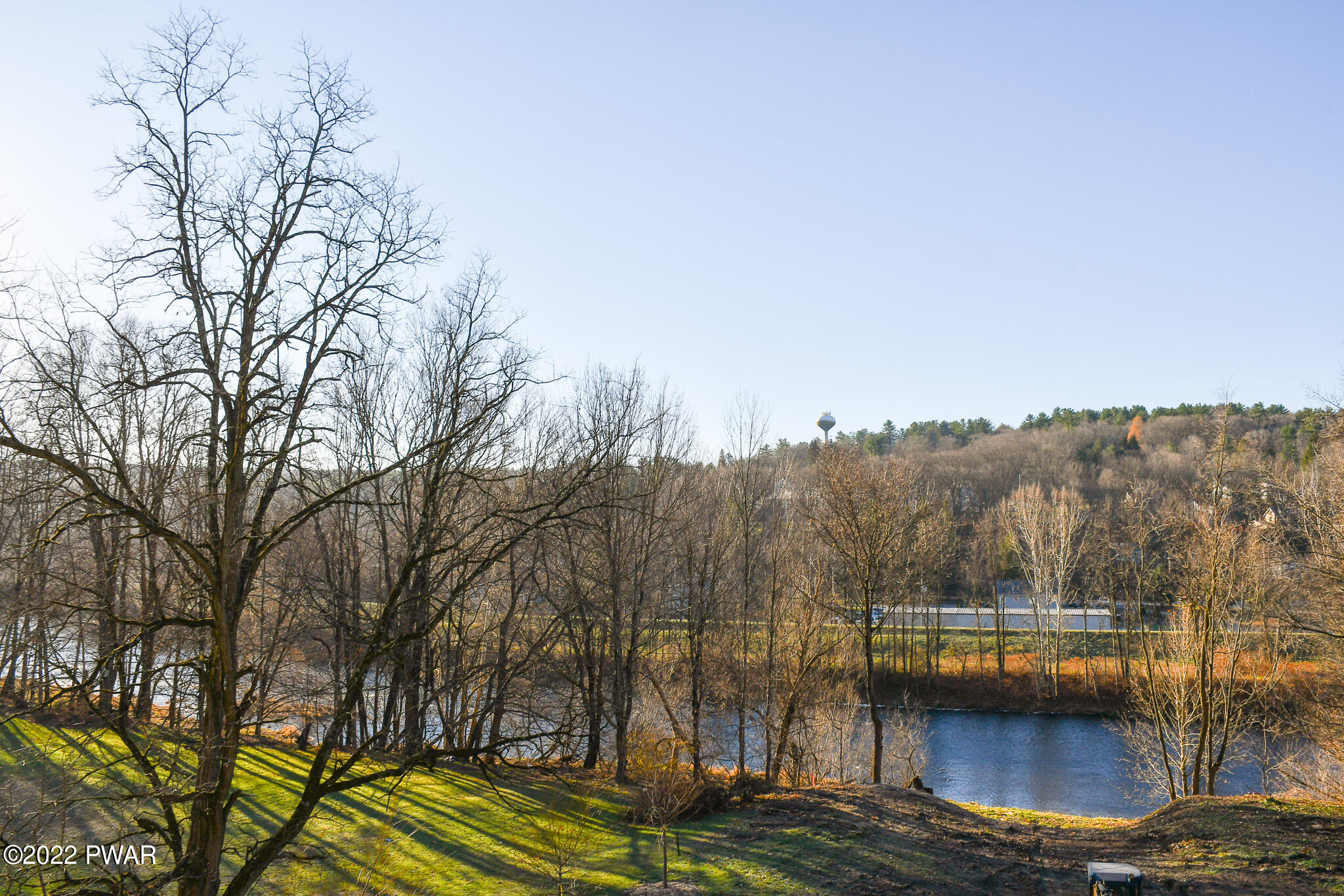 2 Hudson Street Hawley, PA 18428 - Photo 3 of 43 a view of a lake with houses