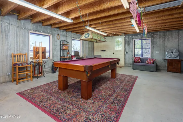 a view of a building with a street