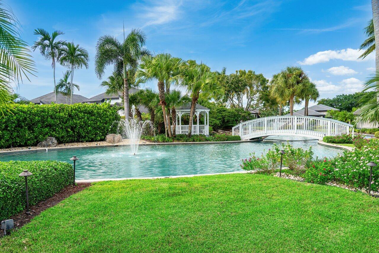 5529 Steeple Chase Boca Raton, FL 33496 - Photo 35 of 56 a view of a house with a garden