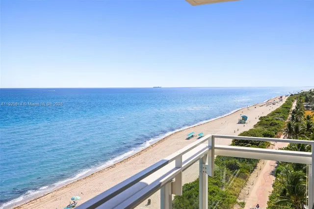 a view of balcony with an outdoor space