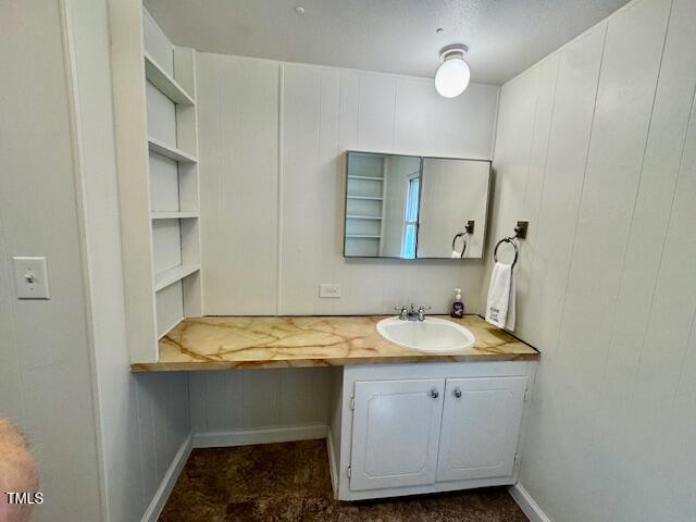 951 Harris Mill Road Rougemont, NC 27572 - Photo 12 of 89 a bathroom with a sink and a mirror