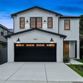 a front view of house with yard