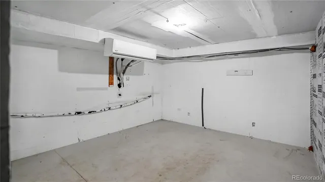 a view of storage and utility room