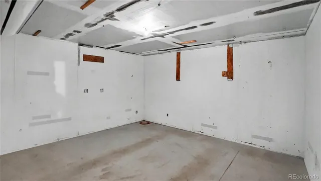 a view of storage and utility room