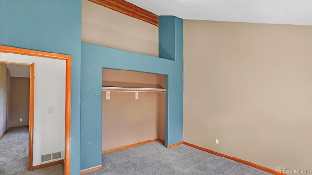 a view of an front door