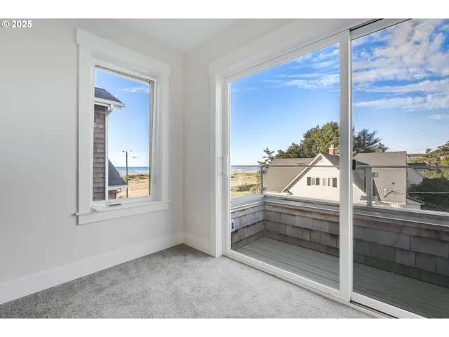 a view of living room and kitchen