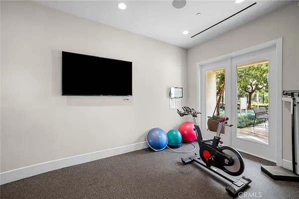 a room with toys and flat screen tv