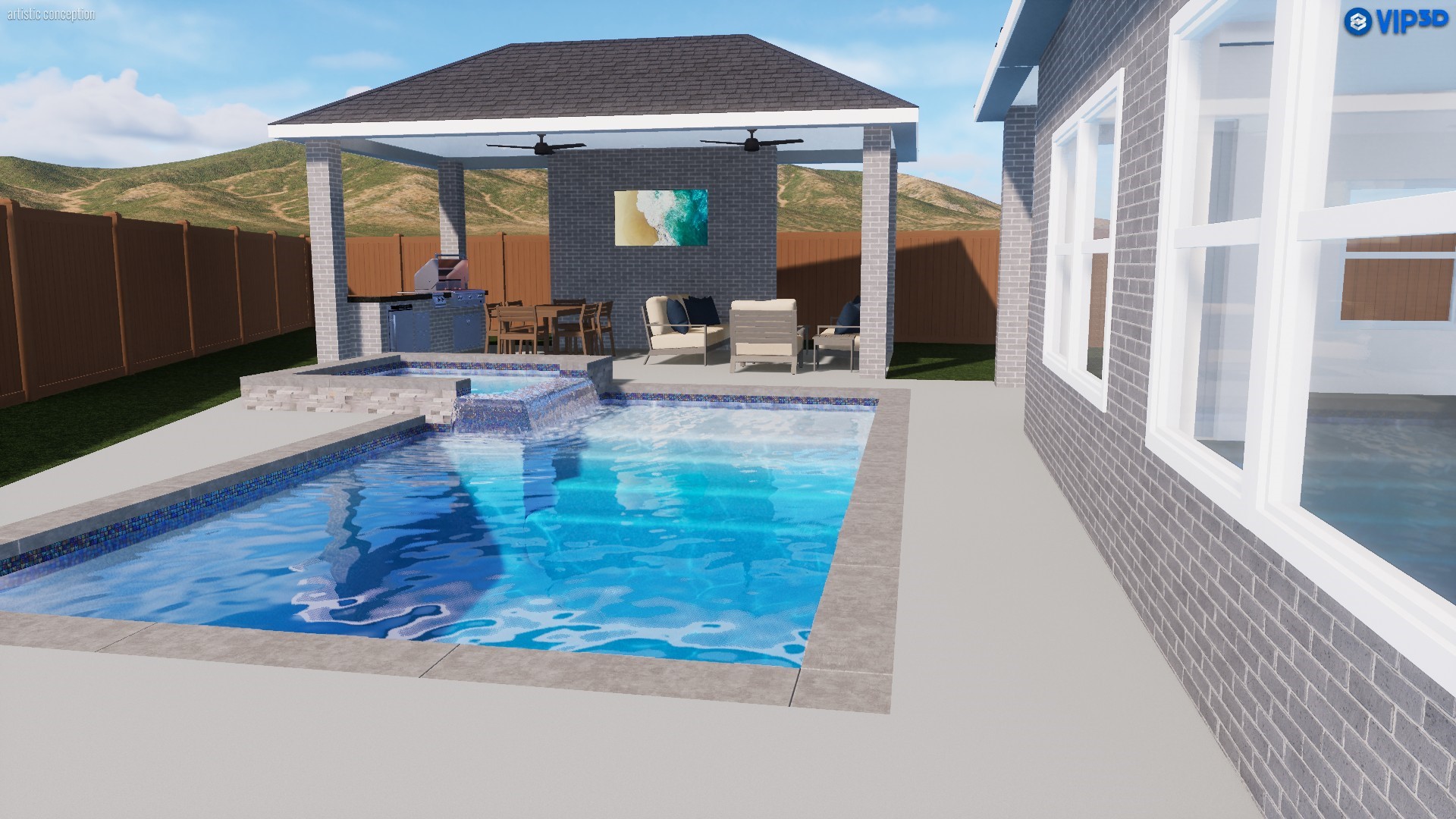 5115 Murillo Drive Manvel, TX 77578 - Photo 25 of 31 a view of a living room with furniture