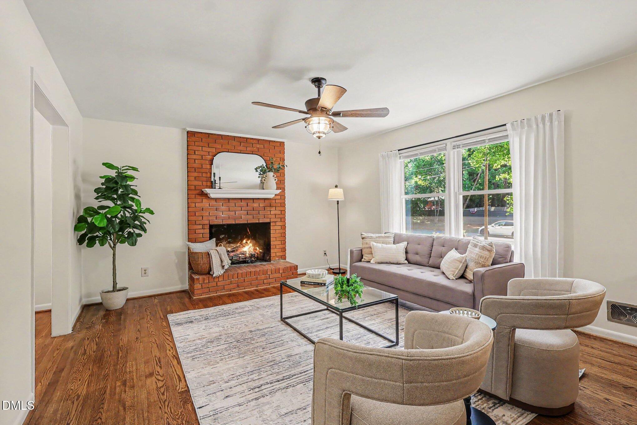 4508 Greenbrier Road Raleigh, NC 27603 - Photo 3 of 19 Living Room