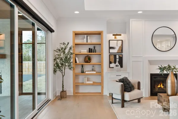 a kitchen with cabinets and appliances