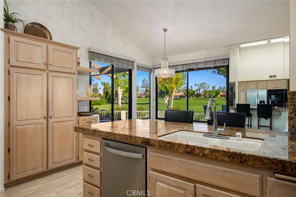 120 Old Ranch Road Palm Desert, CA 92211 - Photo 15 of 50 Kitchen with a great view