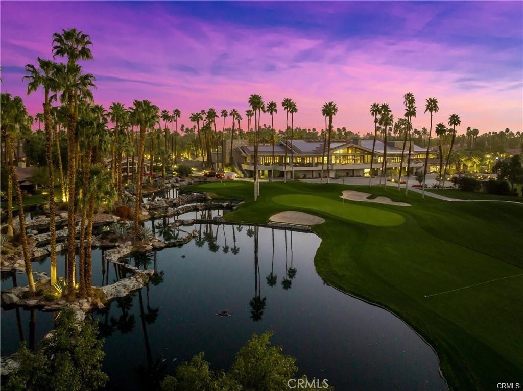 120 Old Ranch Road Palm Desert, CA 92211 - Photo 43 of 50 The Lakes Clubhouse at sunset