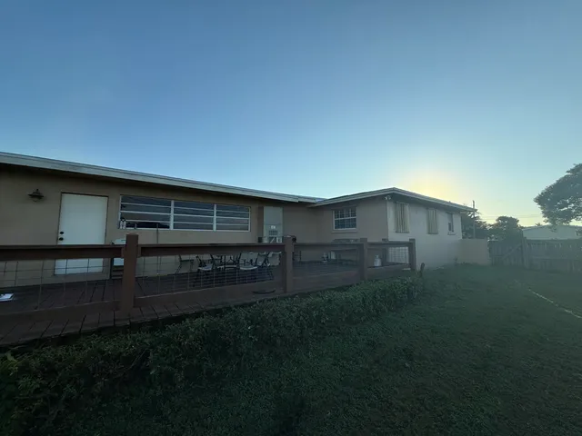 view of a glass door