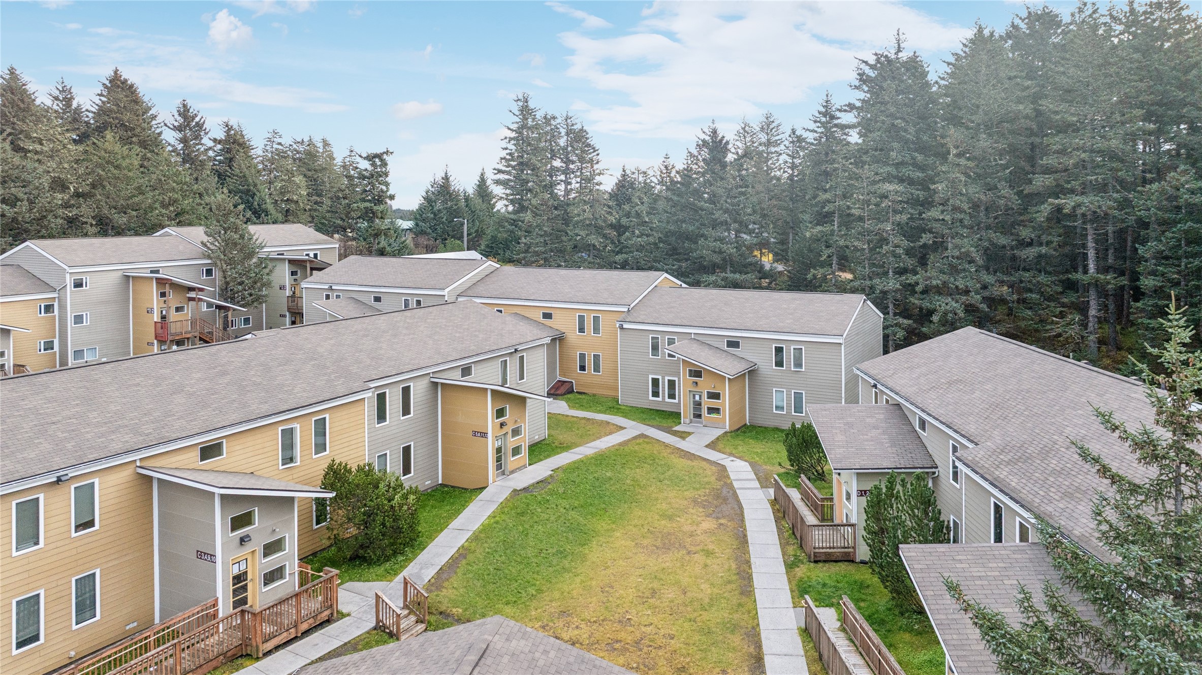 2610 Mill Bay Road Other, AK 99615 - Photo 21 of 50 a aerial view of a house with a yard