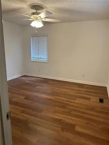 wooden floor in an empty room