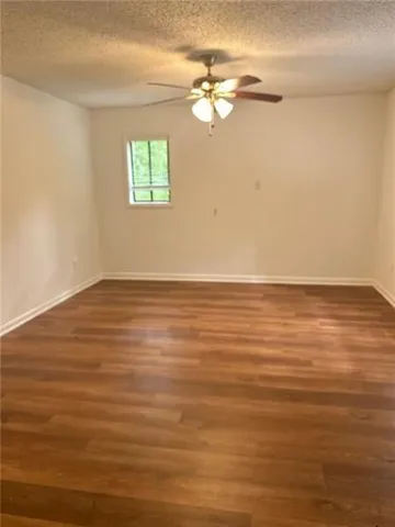 wooden floor in an empty room