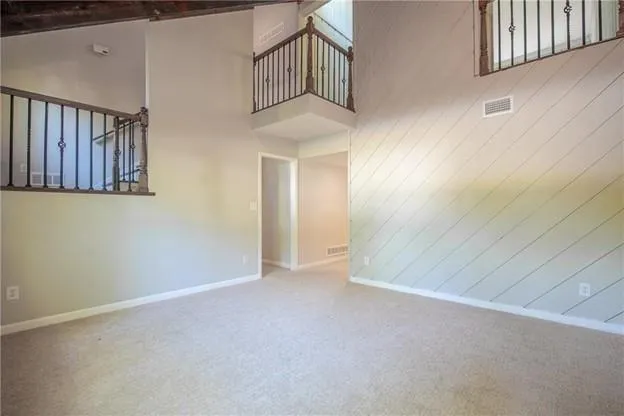 a view of an entryway door