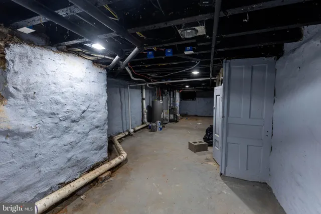 a view of room with gym equipment